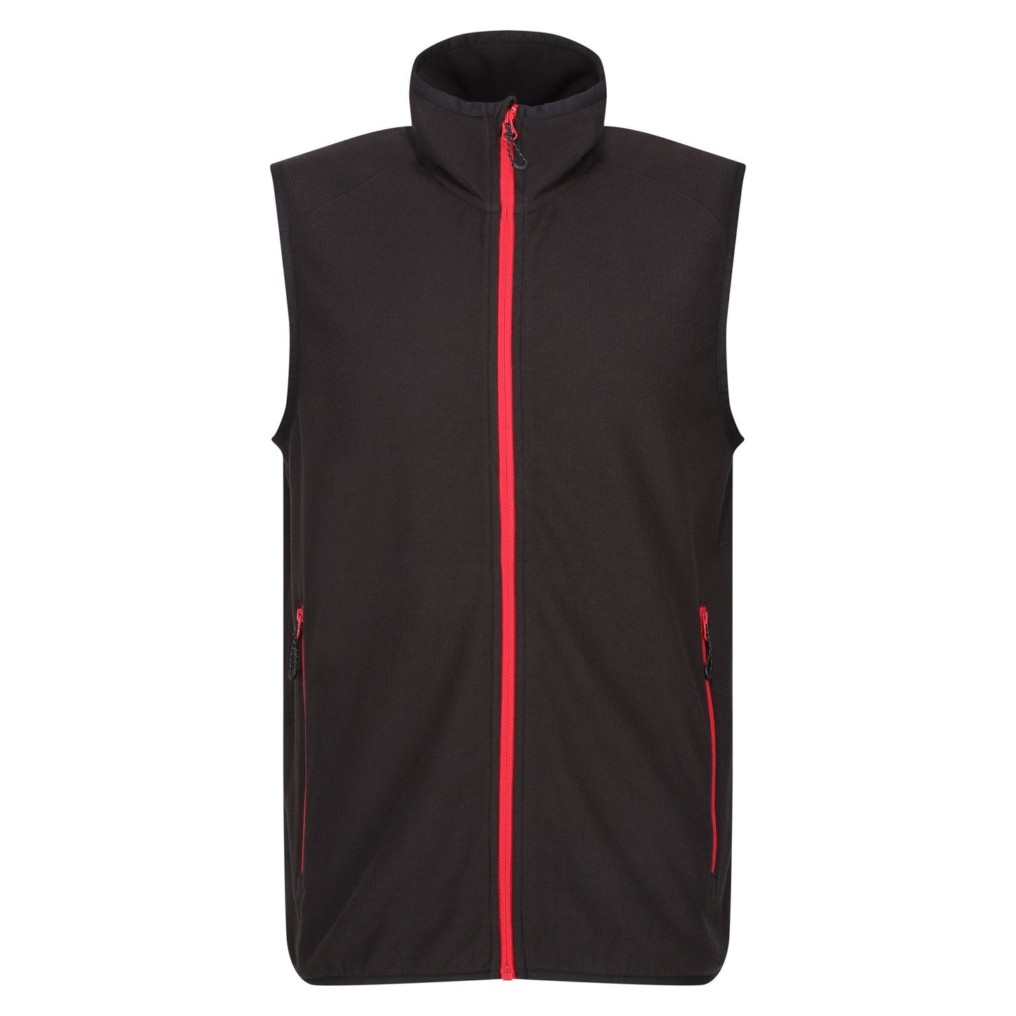 Black-Classic Red - Front - Regatta Professional Mens Fleece Gilet