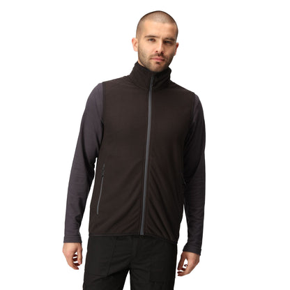 Black-Seal Grey - Side - Regatta Professional Mens Fleece Gilet