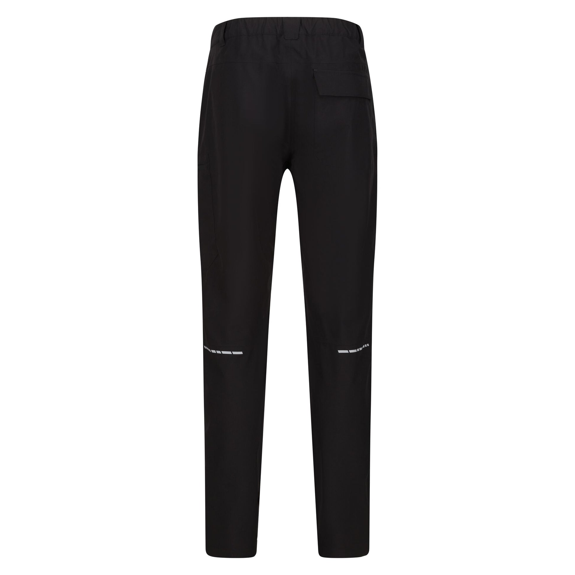 Black - Back - Regatta Professional Mens Stretch Waterproof Trousers