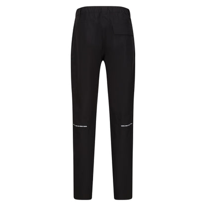 Black - Back - Regatta Professional Mens Stretch Waterproof Trousers
