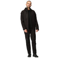 Black - Pack Shot - Regatta Professional Mens Stretch Waterproof Trousers