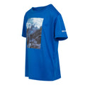 Oxford Blue - Side - Regatta Childrens-Kids Alvardo VIII Mountain T-Shirt