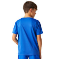 Oxford Blue - Pack Shot - Regatta Childrens-Kids Alvardo VIII Mountain T-Shirt