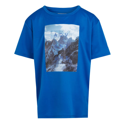 Oxford Blue - Front - Regatta Childrens-Kids Alvardo VIII Mountain T-Shirt