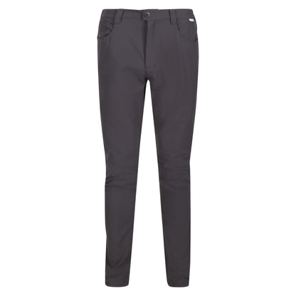 Ash - Front - Regatta Mens Kennick Stretch Hiking Trousers
