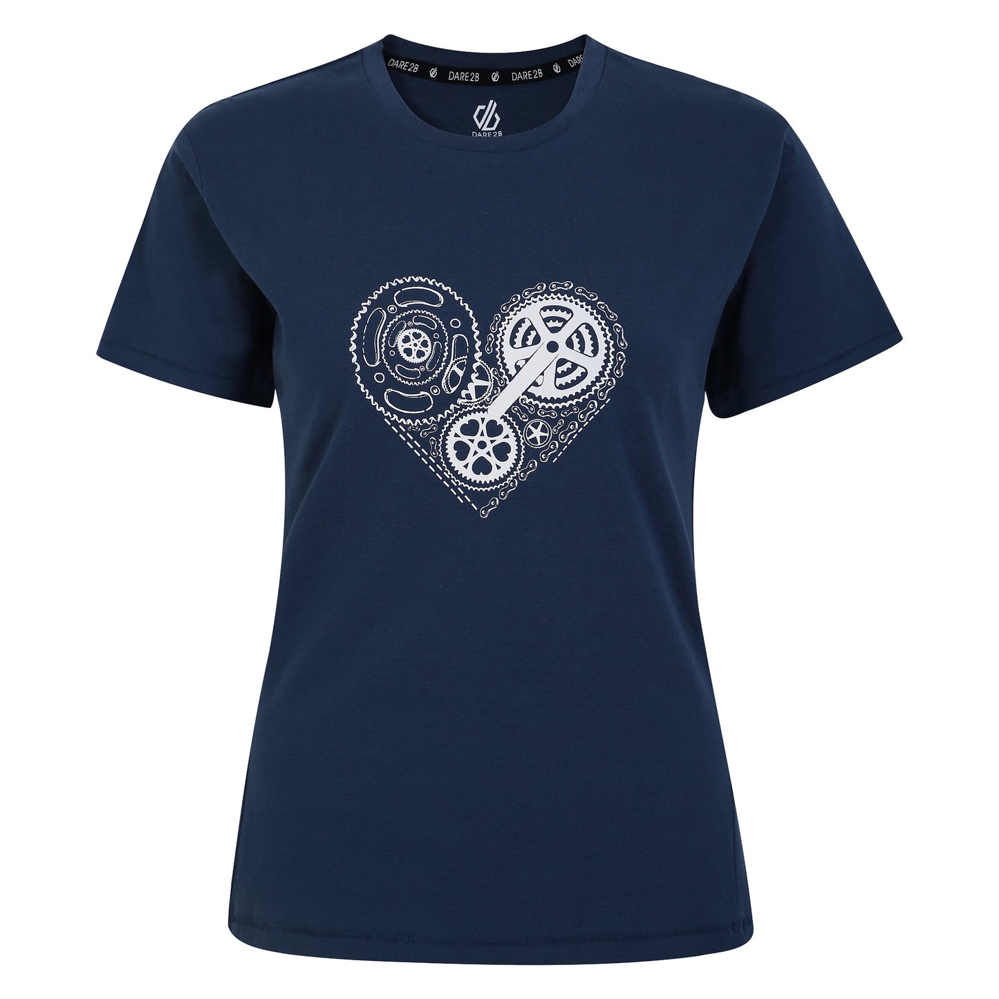 Moonlight Denim - Front - Dare 2B Womens-Ladies Tranquility II Gear T-Shirt