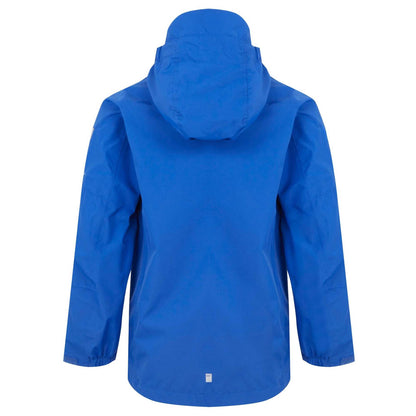 Olympian Blue - Back - Regatta Childrens-Kids Calderdale II Waterproof Jacket
