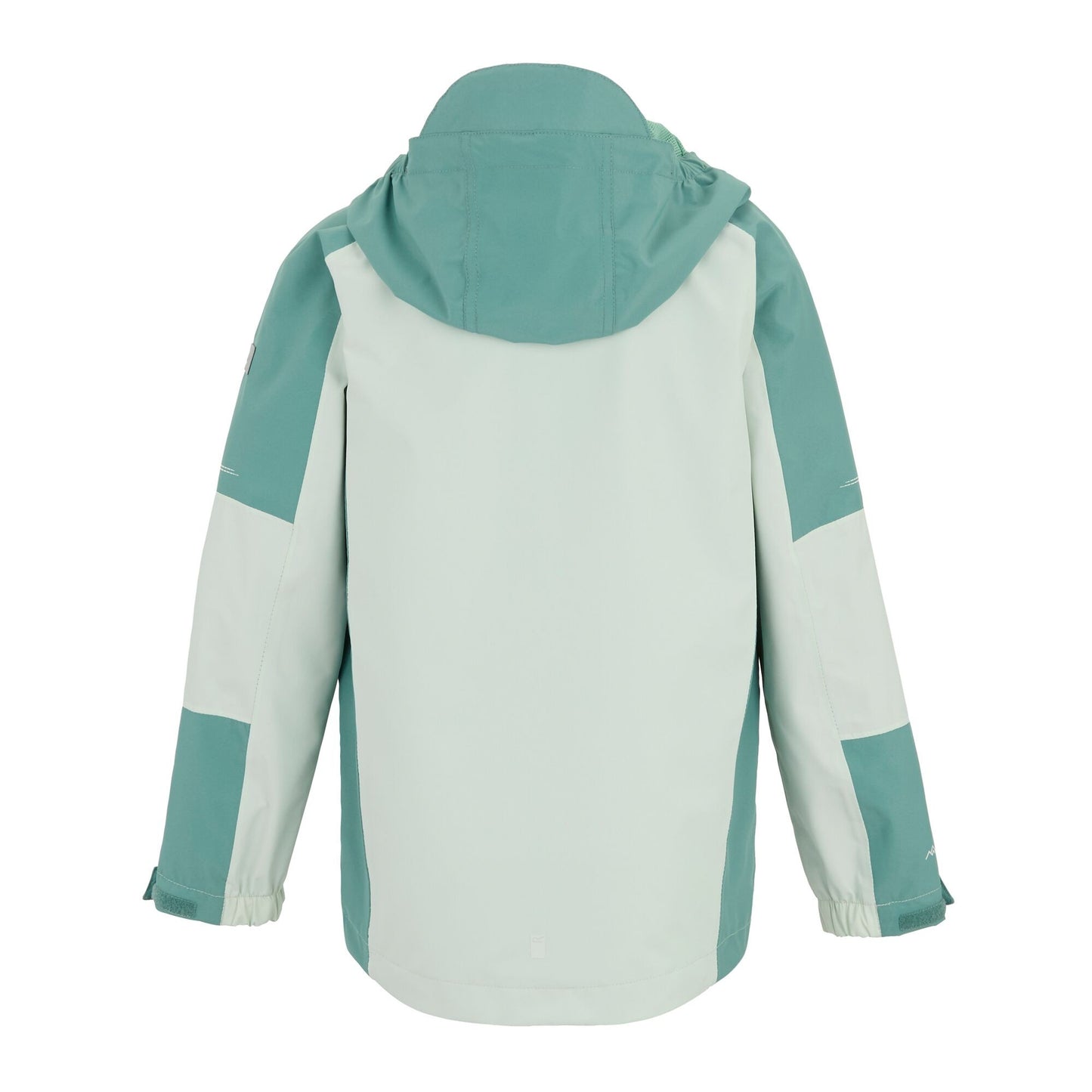 Ivy Moss-Ocean Mist - Back - Regatta Childrens-Kids Calderdale II Waterproof Jacket