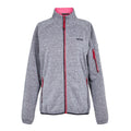 White-Flamingo Pink - Front - Regatta Womens-Ladies Ravenhill Full Zip Fleece Top