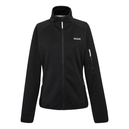 Black-Light Vanilla - Front - Regatta Womens-Ladies Ravenhill Full Zip Fleece Top