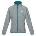 Bleached Aqua-Tahoe Blue - Side - Regatta Womens-Ladies Ravenhill Full Zip Fleece Top