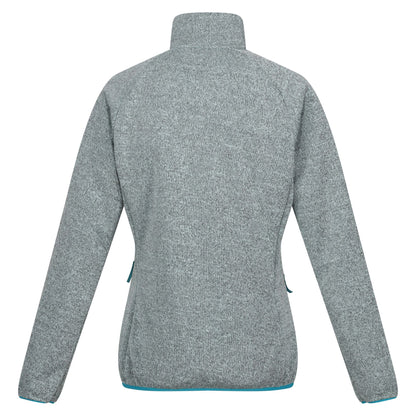 Bleached Aqua-Tahoe Blue - Back - Regatta Womens-Ladies Ravenhill Full Zip Fleece Top