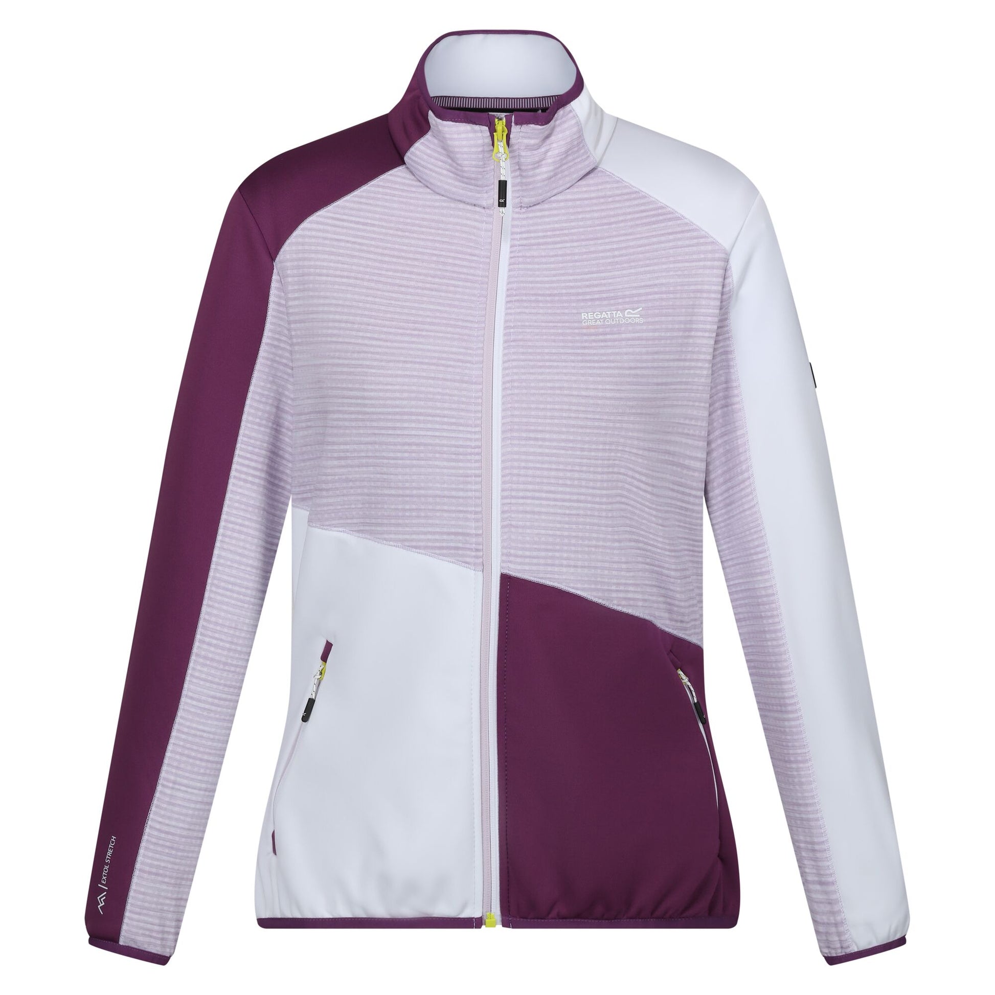 Lilac Frost-Sunset Purple - Front - Regatta Womens-Ladies Yare IX Lightweight Jacket