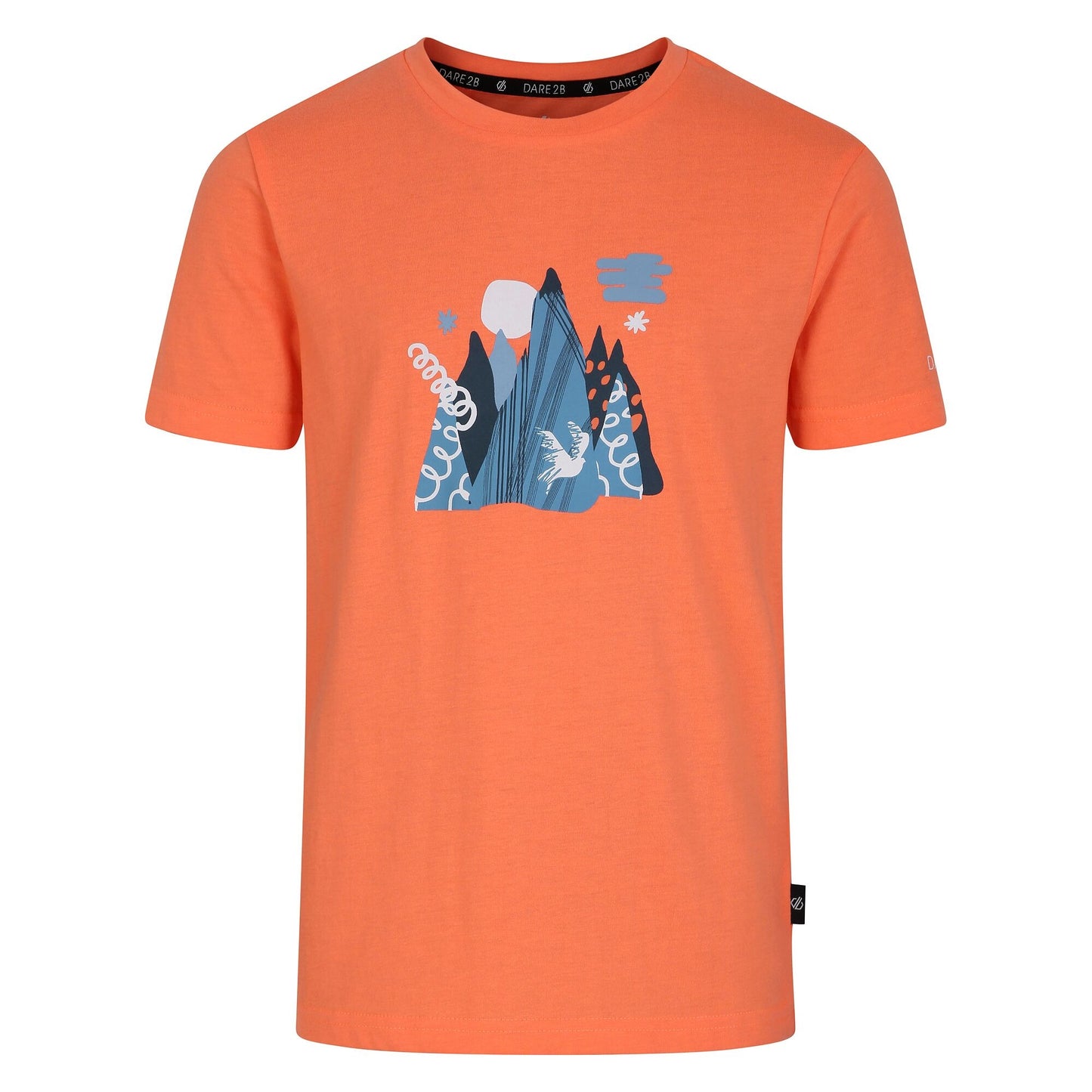 Live Wire - Front - Dare 2B Childrens-Kids Trailblazer II Mountain T-Shirt