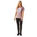 Heather - Close up - Regatta Womens-Ladies Fingal VIII Road T-Shirt
