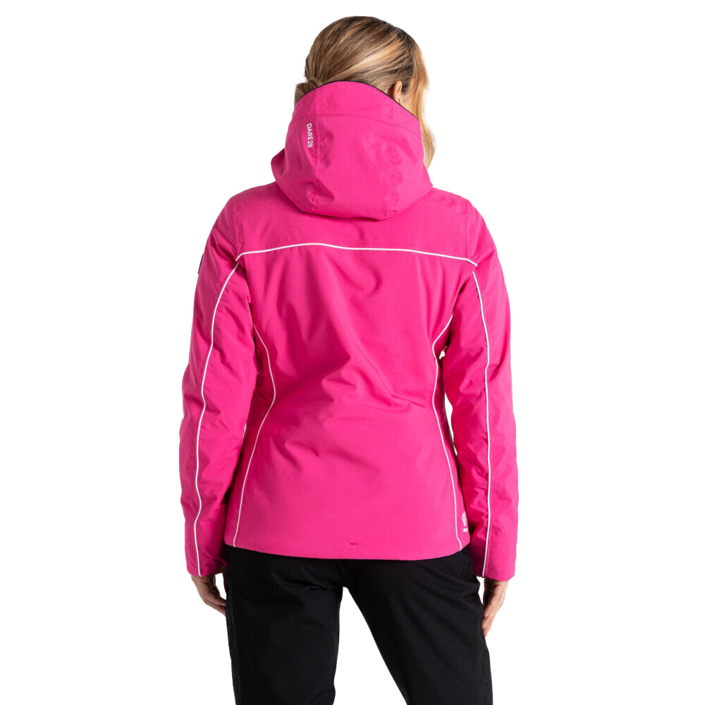Pure Pink - Lifestyle - Dare 2B Womens-Ladies Line Ski Jacket
