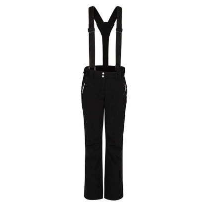 Black - Front - Dare 2B Womens-Ladies Effused Insulated Ski Trousers