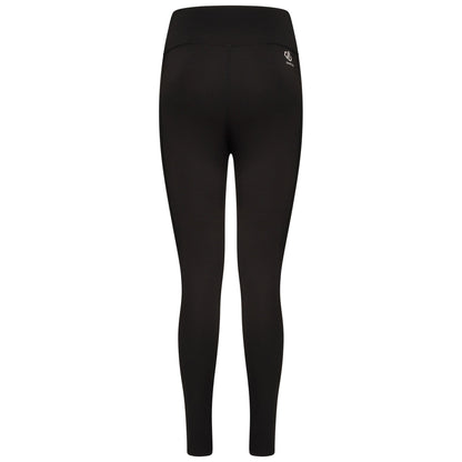 Black - Back - Dare 2B Womens-Ladies Empowered High Waist Leggings