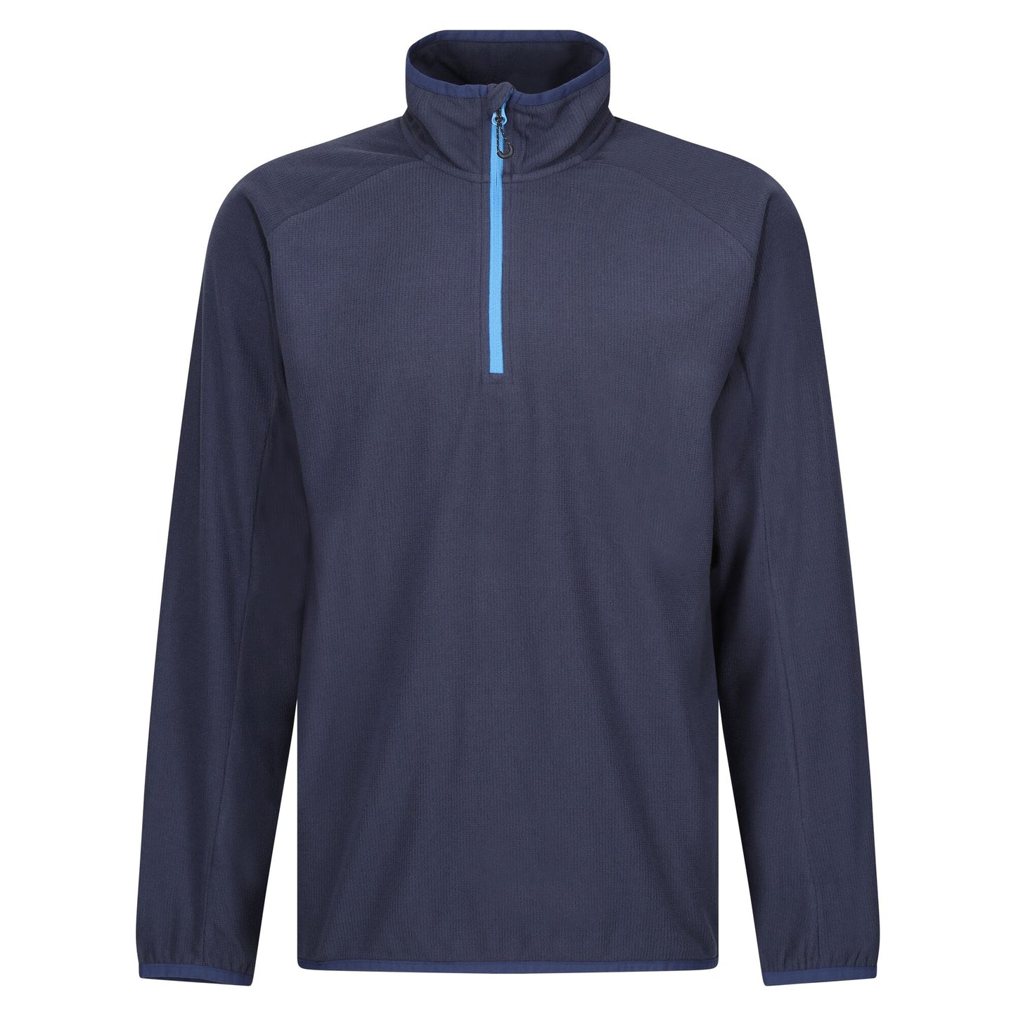 Navy-French Blue - Front - Regatta Professional Mens Half Zip Fleece Top