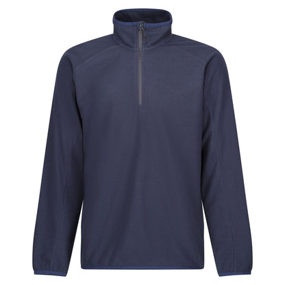 Navy-Seal Grey - Front - Regatta Professional Mens Half Zip Fleece Top