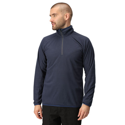 Navy-Seal Grey - Side - Regatta Professional Mens Half Zip Fleece Top