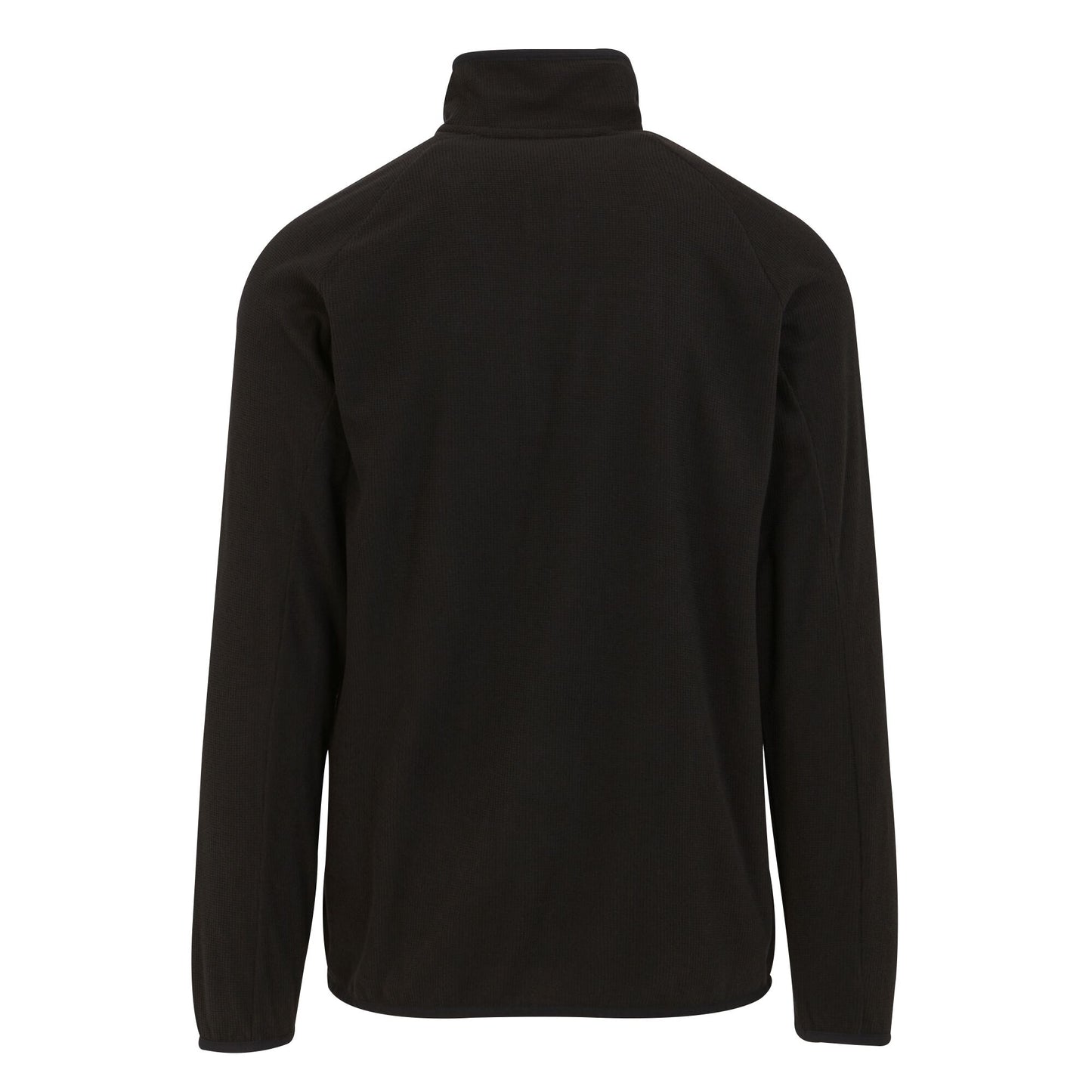 Black-Lime Green - Back - Regatta Professional Mens Half Zip Fleece Top