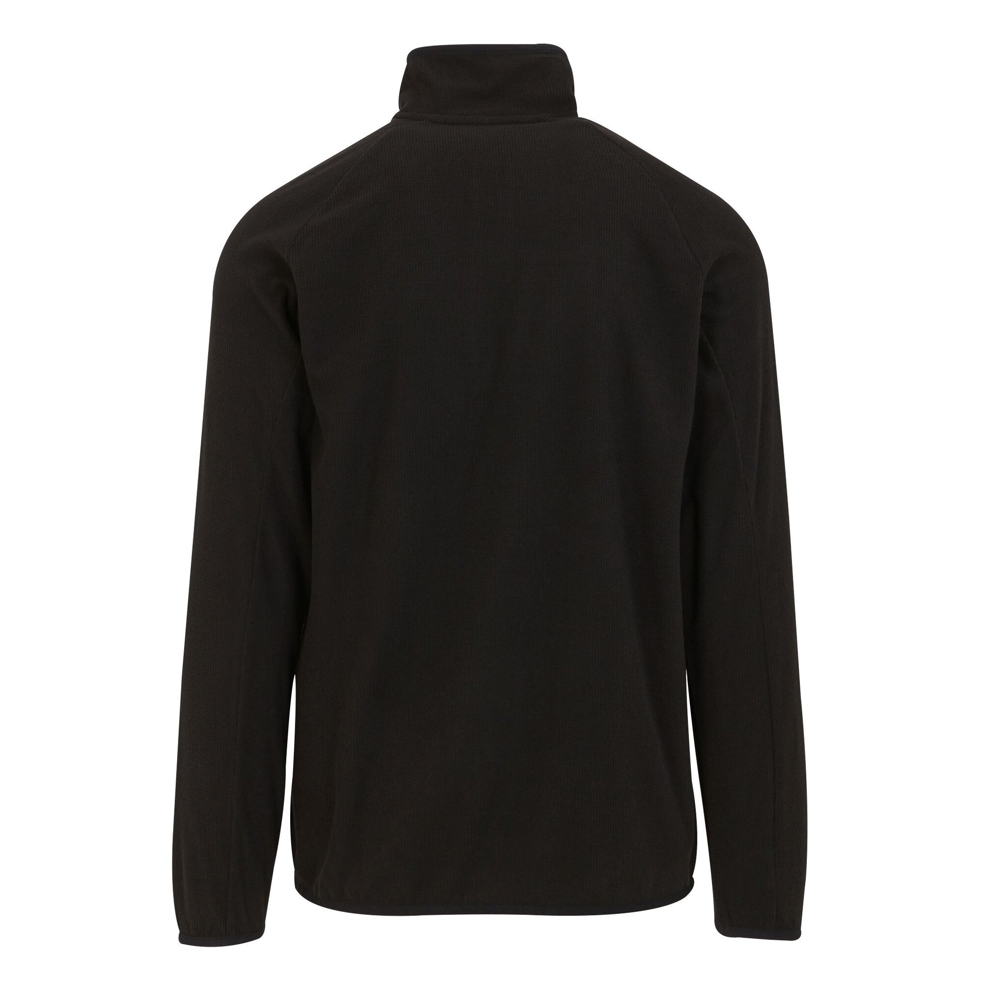 Black-Lime Green - Back - Regatta Professional Mens Half Zip Fleece Top