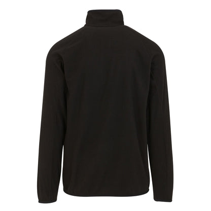 Black-Lime Green - Back - Regatta Professional Mens Half Zip Fleece Top