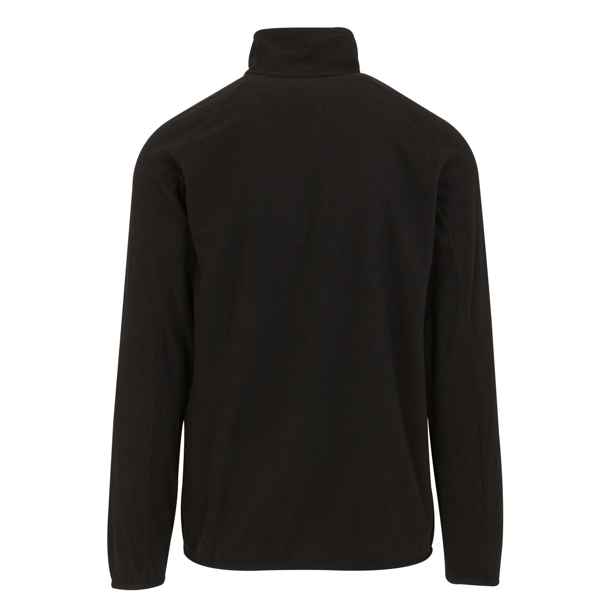 Black-Lime Green - Back - Regatta Professional Mens Half Zip Fleece Top
