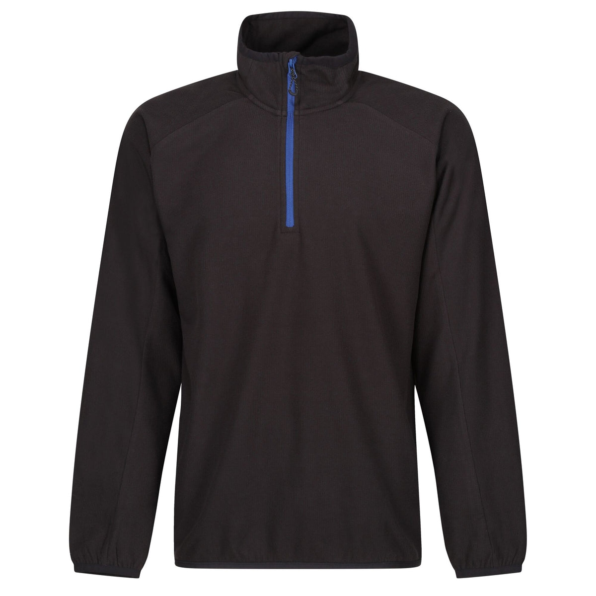 Black-New Royal - Front - Regatta Professional Mens Half Zip Fleece Top