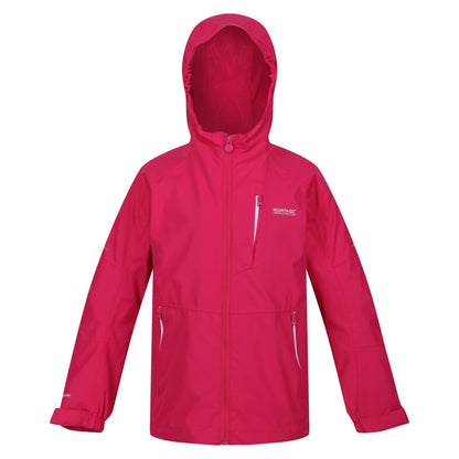 Pink Potion - Front - Regatta Childrens-Kids Calderdale II Waterproof Jacket