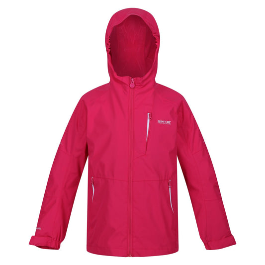 Pink Potion - Front - Regatta Childrens-Kids Calderdale II Waterproof Jacket
