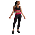 Black-Berry Pink - Lifestyle - Dare 2B Womens-Ladies Move II Contrast Detail Leggings