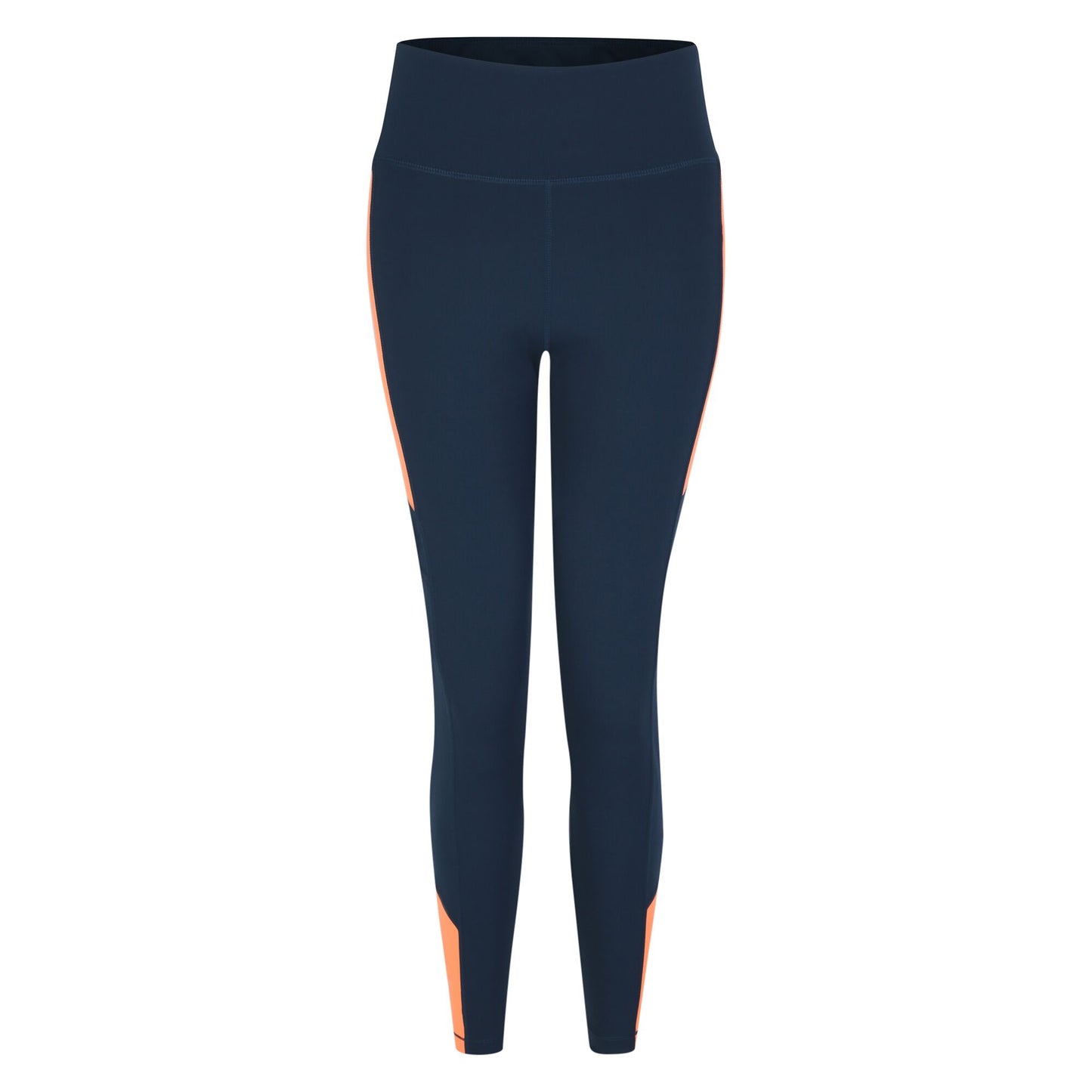 Moonlight Denim-Orange - Front - Dare 2B Womens-Ladies Move II Contrast Detail Leggings
