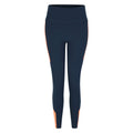 Moonlight Denim-Orange - Front - Dare 2B Womens-Ladies Move II Contrast Detail Leggings