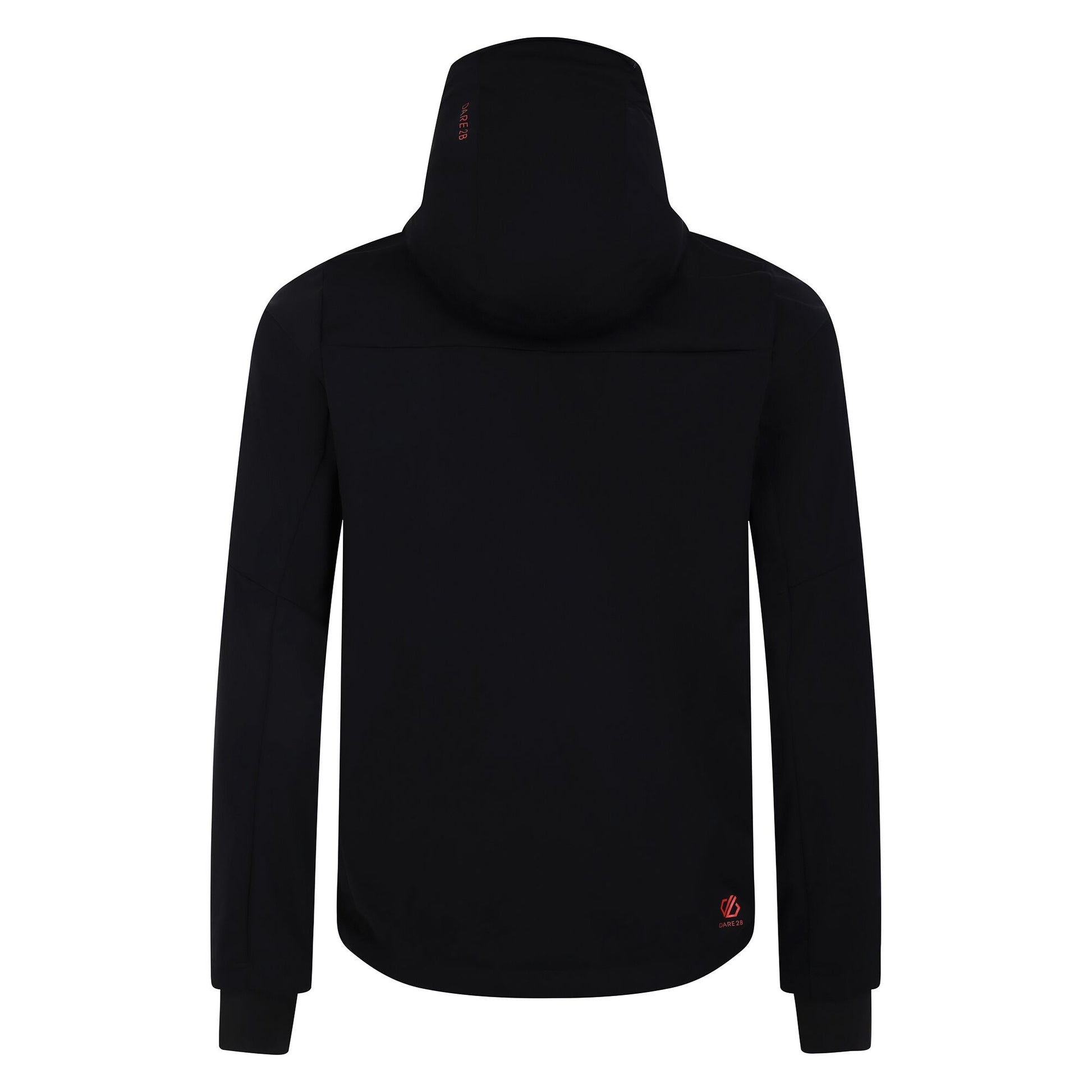 Black - Back - Dare 2B Mens Mountaineer Soft Shell Jacket