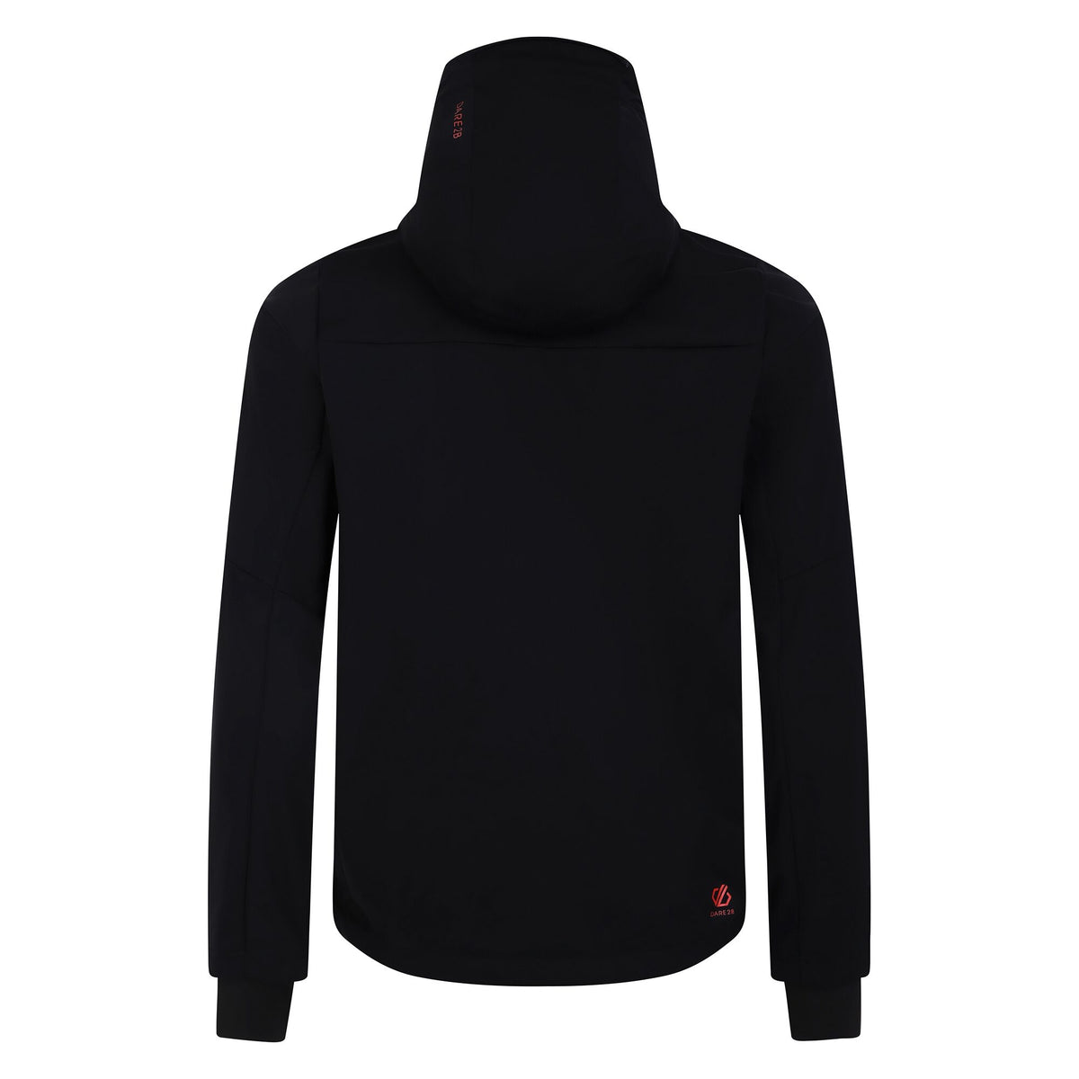 Black - Back - Dare 2B Mens Mountaineer Soft Shell Jacket
