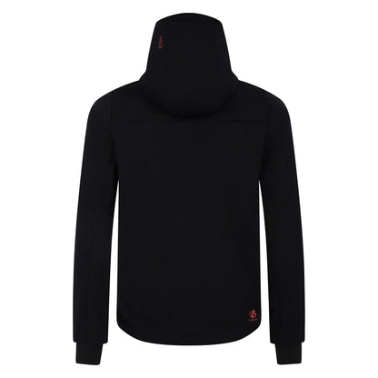 Black - Back - Dare 2B Mens Mountaineer Soft Shell Jacket