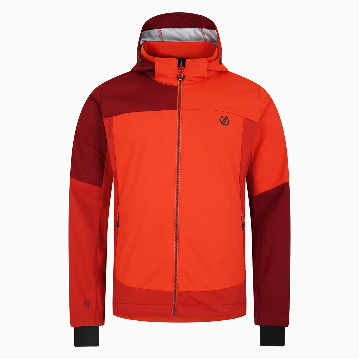 Tuscan Red-Cinnamon - Front - Dare 2B Mens Mountaineer Soft Shell Jacket