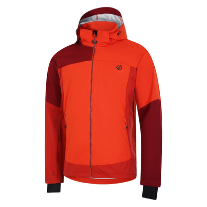 Tuscan Red-Cinnamon - Side - Dare 2B Mens Mountaineer Soft Shell Jacket