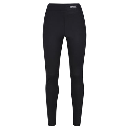 Black - Front - Regatta Womens-Ladies Holeen Winter Leggings