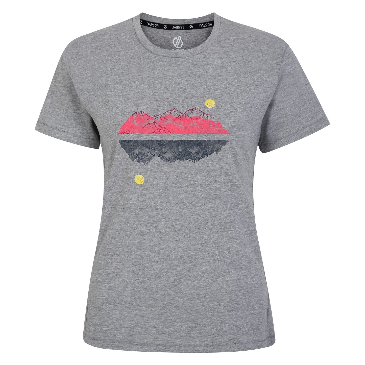 Ash Grey - Front - Dare 2B Womens-Ladies Tranquility II T-Shirt