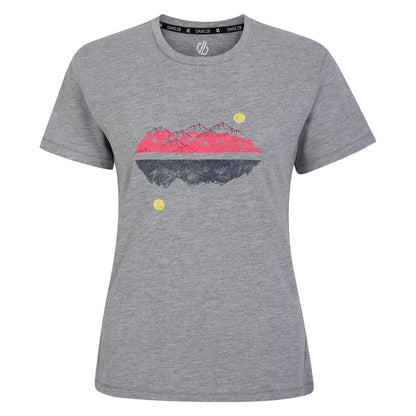 Ash Grey - Front - Dare 2B Womens-Ladies Tranquility II T-Shirt