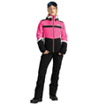Pure Pink-Black - Close up - Dare 2B Womens-Ladies Vitilised Ski Jacket