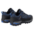 Navy-Snorkel Blue - Back - Regatta Mens Samaris III Low Walking Shoes