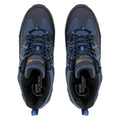 Navy-Snorkel Blue - Close up - Regatta Mens Samaris III Low Walking Shoes