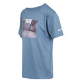Coronet Blue - Side - Regatta Childrens-Kids Alvardo VIII Scenery T-Shirt