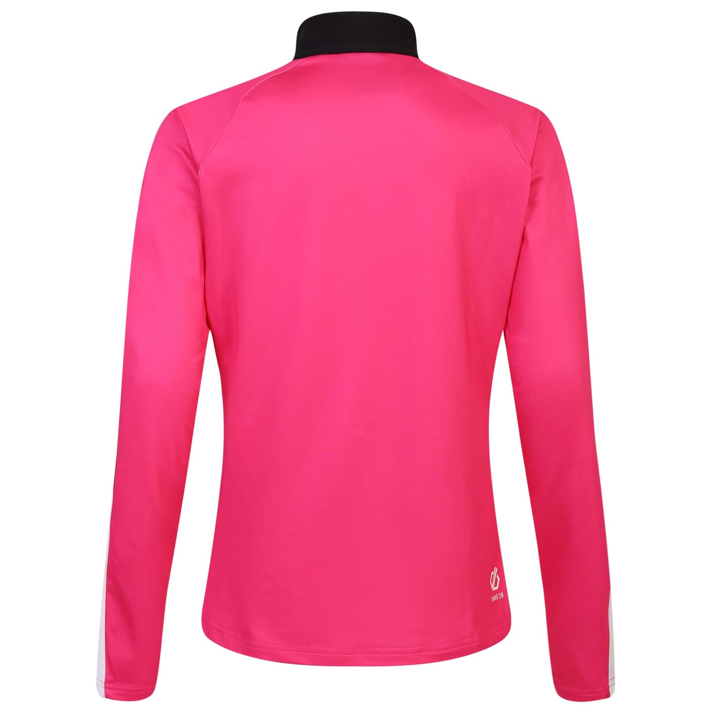 Pink-Black - Back - Dare 2B Womens-Ladies Powder Core Stretch Midlayer