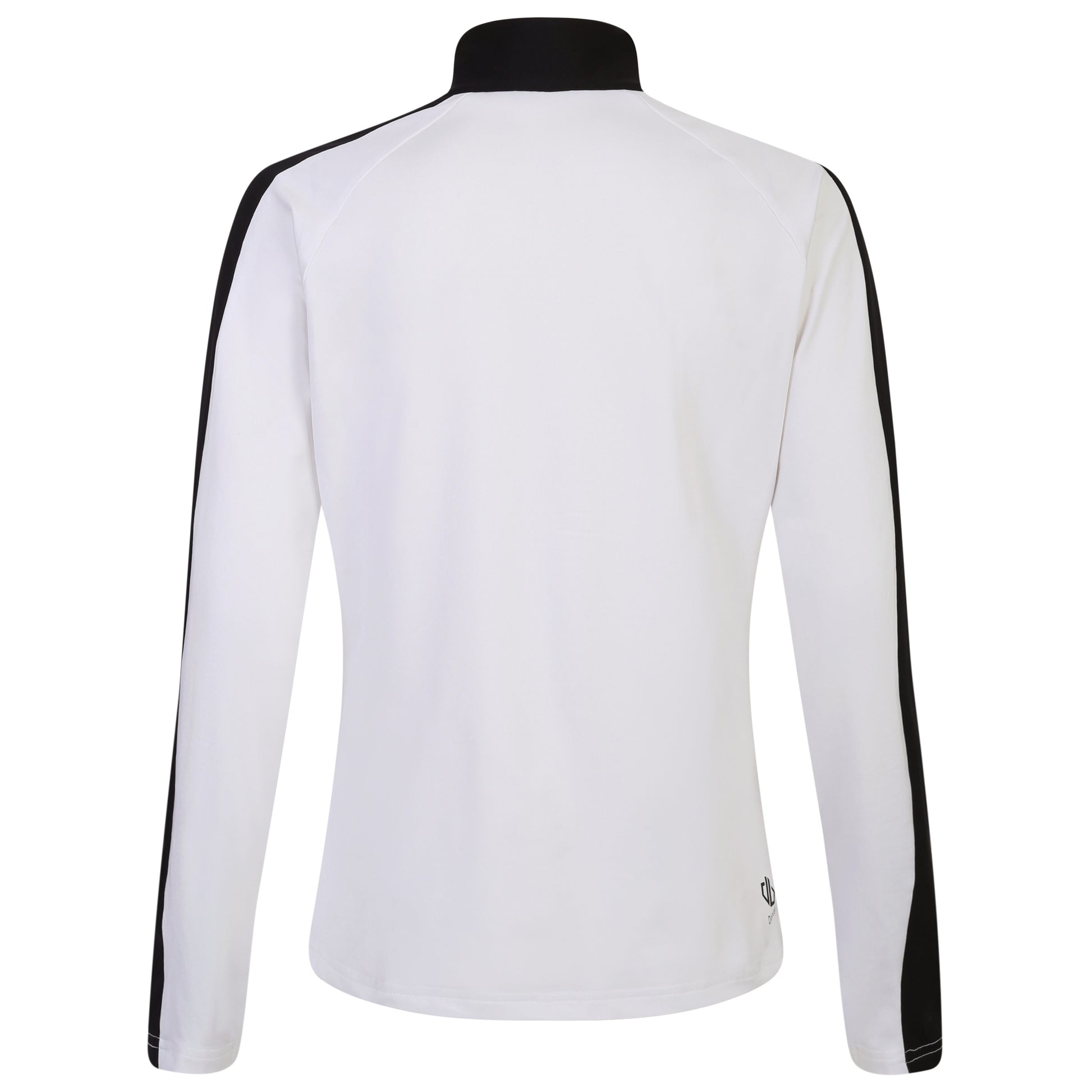 White-Black - Back - Dare 2B Womens-Ladies Powder Core Stretch Midlayer