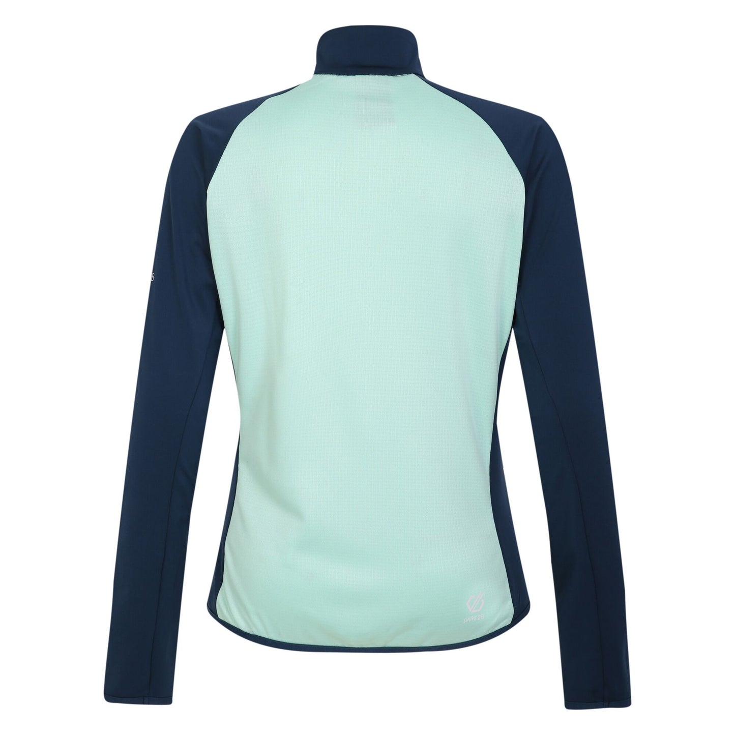Mint Green-Moonlight Denim - Back - Dare 2B Womens-Ladies Ascending Contrast Core Stretch Jacket